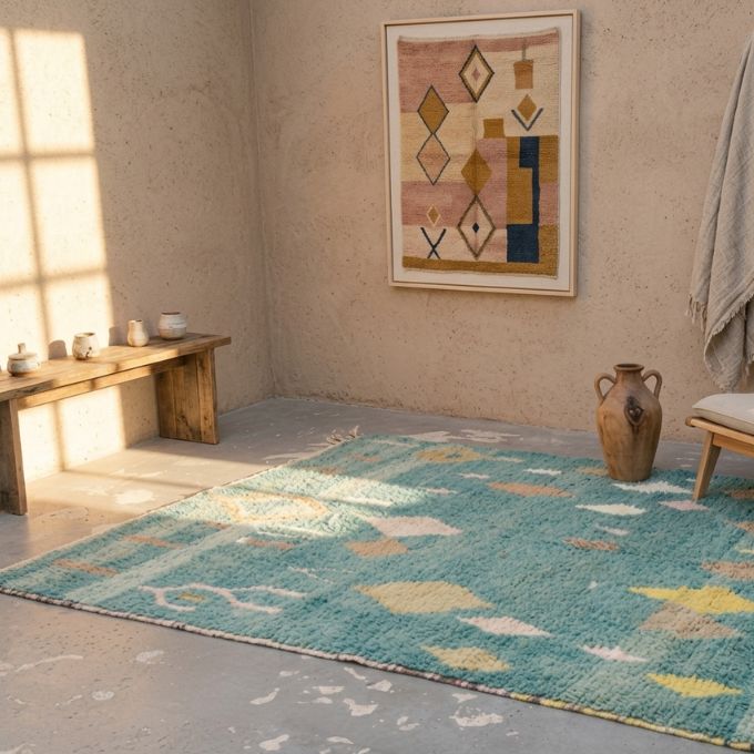 Handmade area rug with natural fibers — U.S. Google Ads case study
